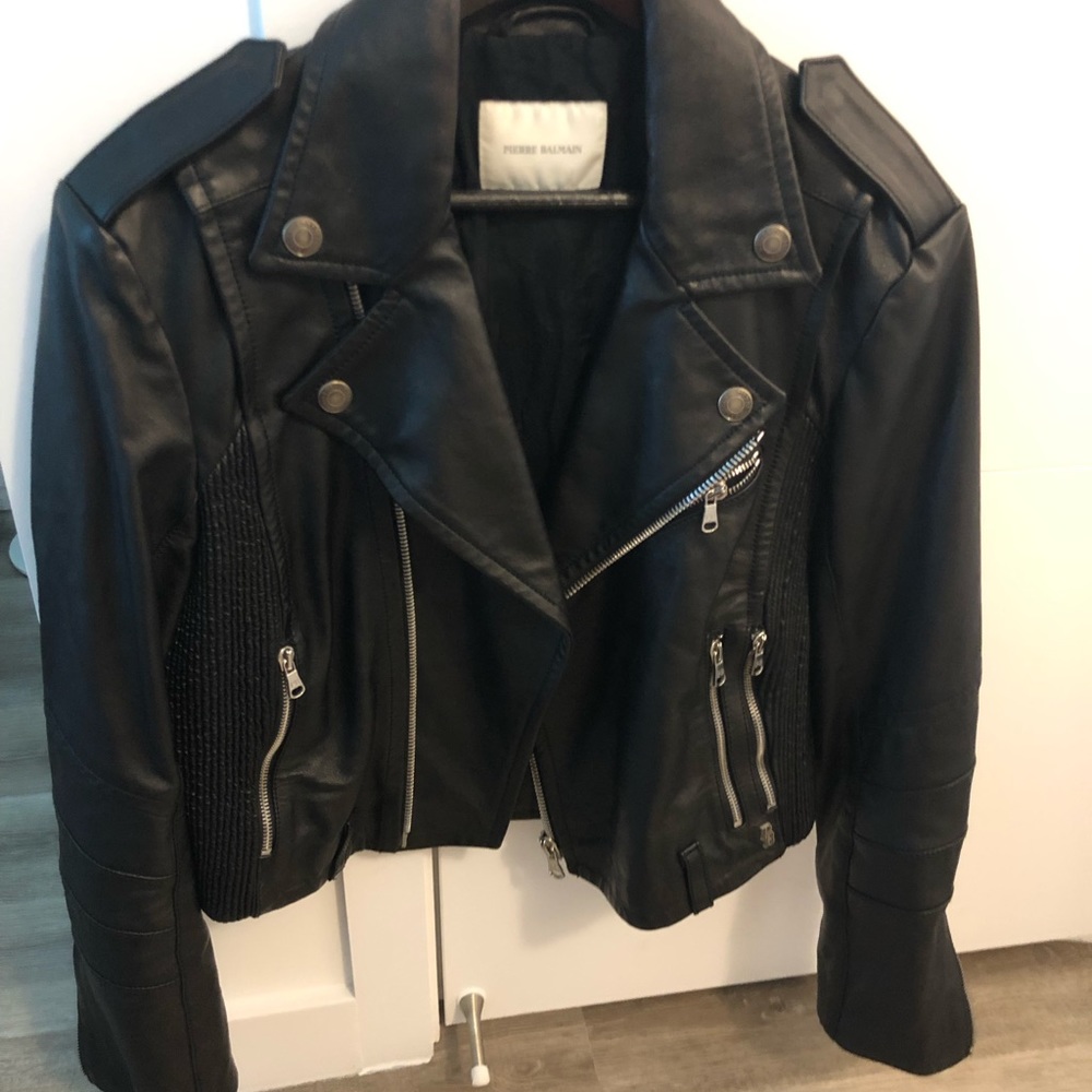 Pierre Balmain Leather Jacket